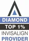 Invisalign Diamond Top 1% Provider logo
